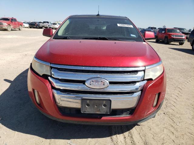 2FMDK3KC1BBA47152 - 2011 FORD EDGE LIMITED RED photo 5