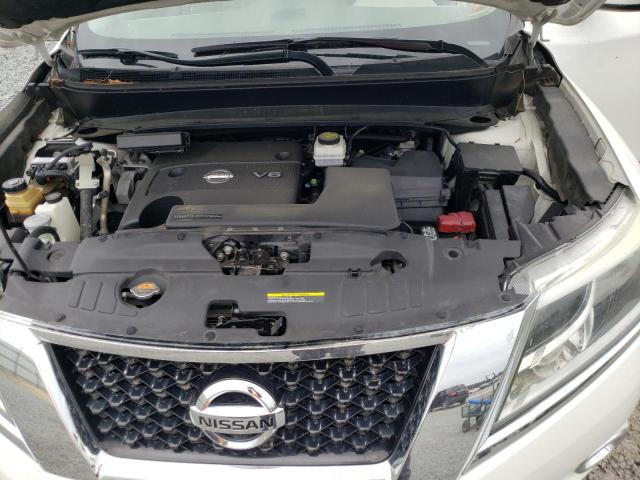 5N1AR2MM9DC645605 - 2013 NISSAN PATHFINDER S WHITE photo 11