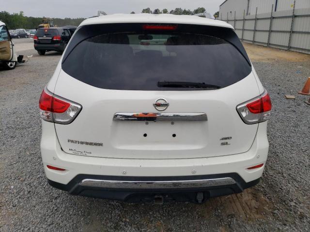 5N1AR2MM9DC645605 - 2013 NISSAN PATHFINDER S WHITE photo 6