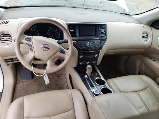 5N1AR2MM9DC645605 - 2013 NISSAN PATHFINDER S WHITE photo 8