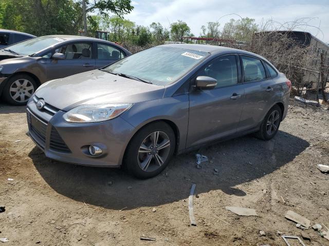 1FADP3F27EL105010 - 2014 FORD FOCUS SE GRAY photo 1