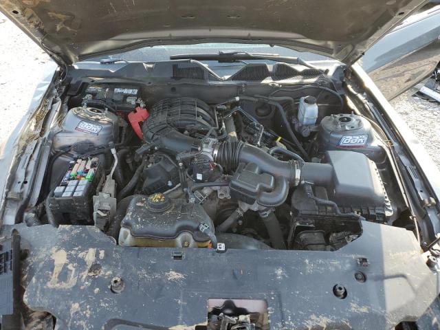 1ZVBP8AM7B5105853 - 2011 FORD MUST GRAY photo 11