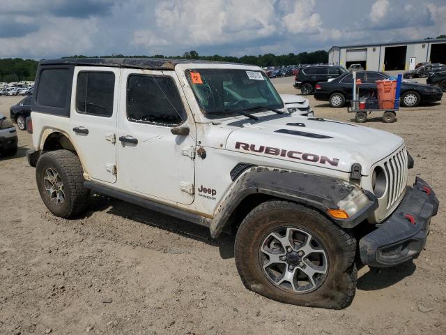 1C4HJXFG6MW693401 - 2021 JEEP WRANGLER RUBICON WHITE photo 4