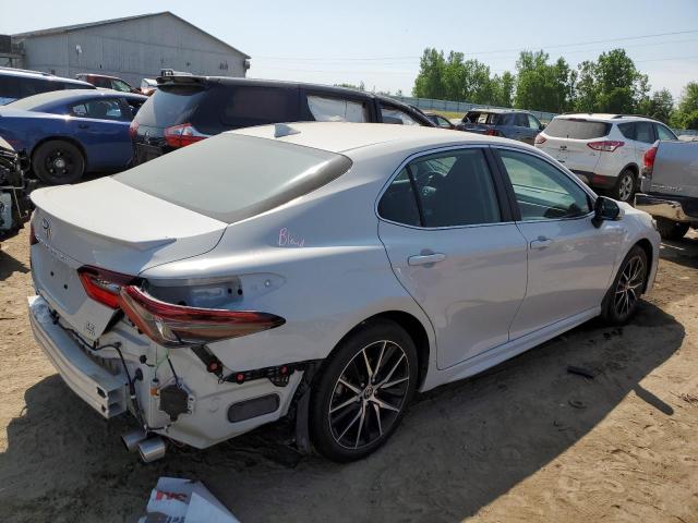 4T1T11BK4PU074454 - 2023 TOYOTA CAMRY SE NIGHT SHADE WHITE photo 3