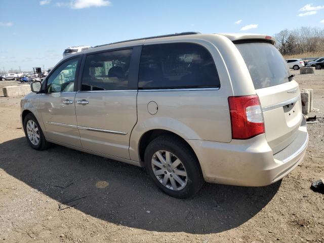 2C4RC1CGXCR411624 - 2012 CHRYSLER TOWN & COU TOURING L BEIGE photo 2