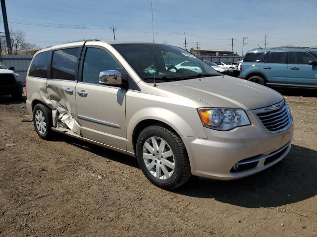 2C4RC1CGXCR411624 - 2012 CHRYSLER TOWN & COU TOURING L BEIGE photo 4