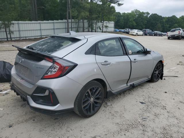 SHHFK7H42MU229323 - 2021 HONDA CIVIC SPORT 银色 照片 3