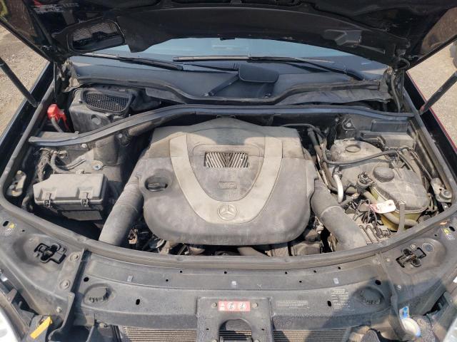 4JGBB8GB4BA676324 - 2011 MERCEDES-BENZ ML 350 4MATIC BLACK photo 12