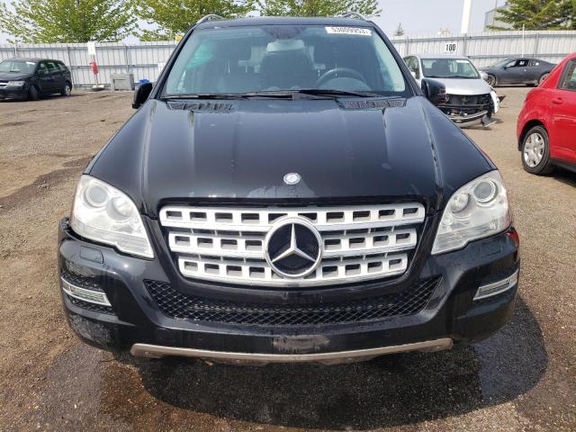 4JGBB8GB4BA676324 - 2011 MERCEDES-BENZ ML 350 4MATIC BLACK photo 5