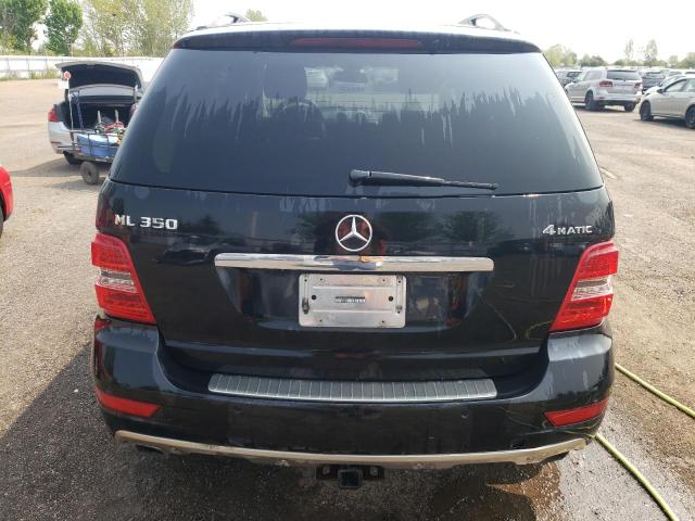 4JGBB8GB4BA676324 - 2011 MERCEDES-BENZ ML 350 4MATIC BLACK photo 6