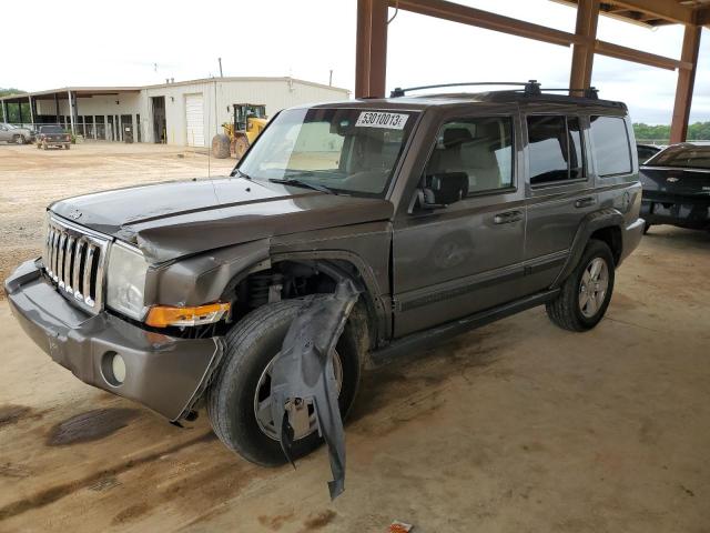 1J8HH48P87C643833 - 2007 JEEP COMMANDER GRAY photo 1