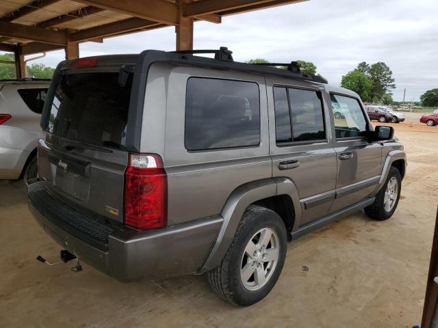 1J8HH48P87C643833 - 2007 JEEP COMMANDER 灰色 照片 3