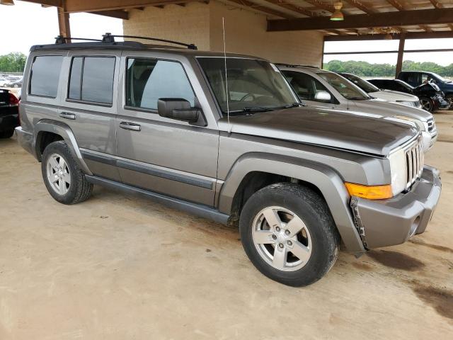 1J8HH48P87C643833 - 2007 JEEP COMMANDER GRAY photo 4