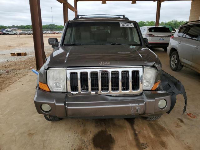 1J8HH48P87C643833 - 2007 JEEP COMMANDER GRAY photo 5