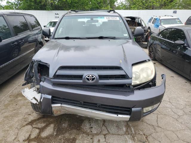 JTEZU14RX48020043 - 2004 TOYOTA 4RUNNER SR5 GRAY photo 5