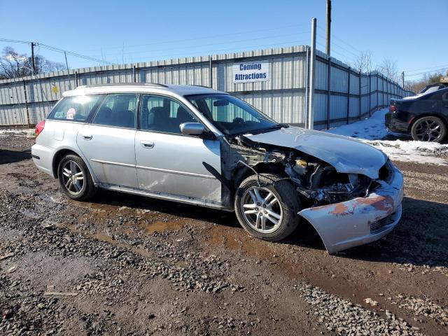 4S3BP616357356449 - 2005 SUBARU LEGACY 2.5I SILVER photo 4