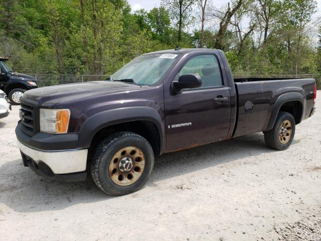 1GTEC14X38Z241875 - 2008 GMC SIERRA C1500 MAROON photo 1