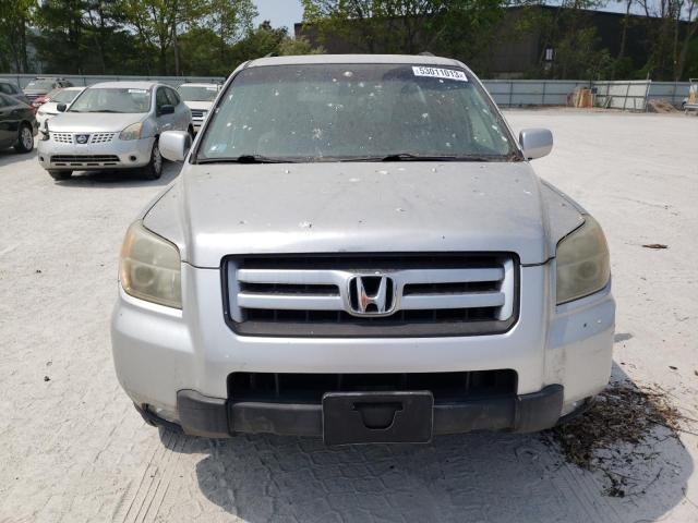 2HKYF18467H522787 - 2007 HONDA PILOT EX SILVER photo 5