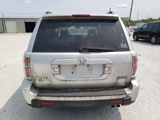 2HKYF18467H522787 - 2007 HONDA PILOT EX SILVER photo 6