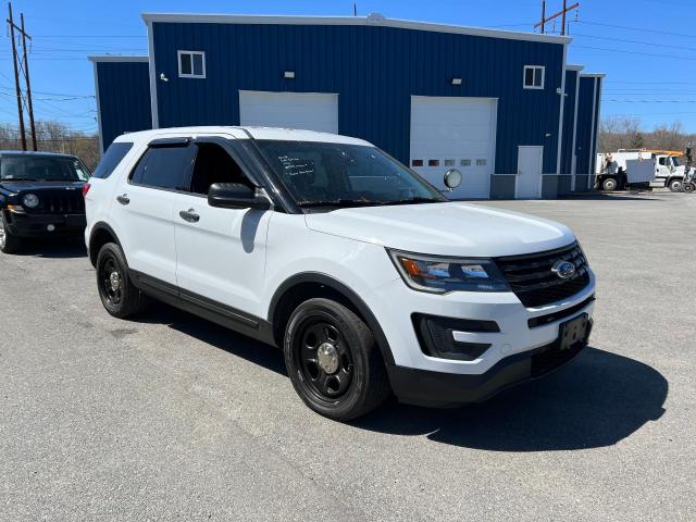 1FM5K8AR7JGB59212 - 2018 FORD EXPLORER POLICE INTERCEPTOR WHITE photo 1