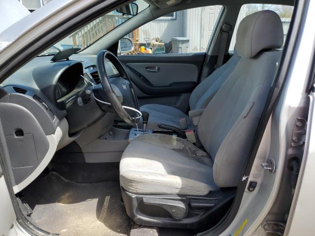 KMHDU46D18U478676 - 2008 HYUNDAI ELANTRA GLS SILVER photo 7