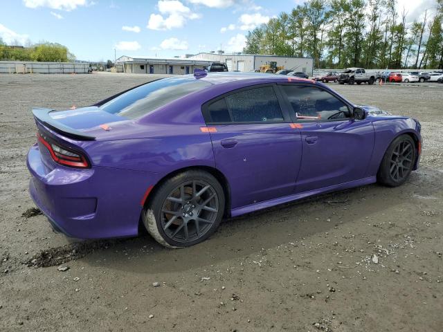 2C3CDXGJ2KH646930 - 2019 DODGE CHARGER SCAT PACK PURPLE photo 3