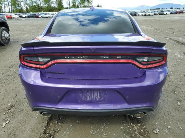 2C3CDXGJ2KH646930 - 2019 DODGE CHARGER SCAT PACK PURPLE photo 6