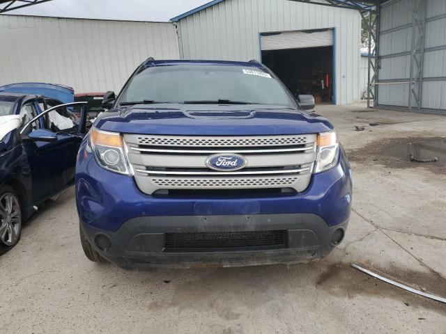 1FM5K8B89FGC53833 - 2015 FORD EXPLORER BLUE photo 5