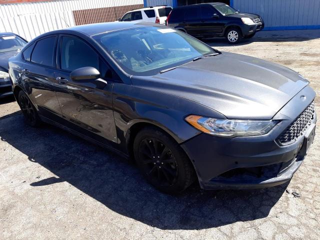 3FA6P0LU8HR247434 - 2017 FORD FUSION SE HYBRID GRAY photo 4