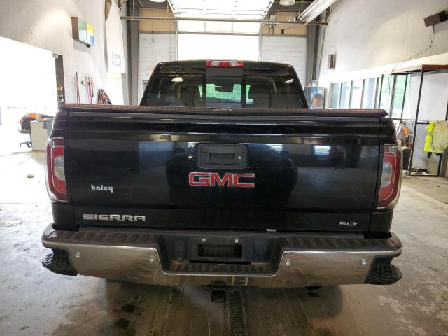 3GTU2NEC4JG284483 - 2018 GMC SIERRA K1500 SLT BLACK photo 6