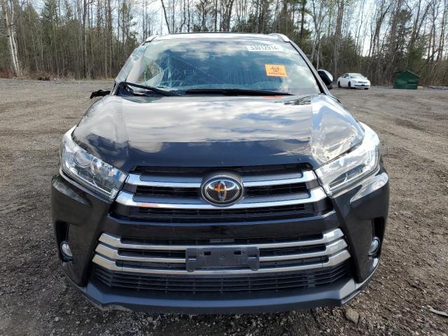 5TDJZRFH7HS522211 - 2017 TOYOTA HIGHLANDER SE BLACK photo 5