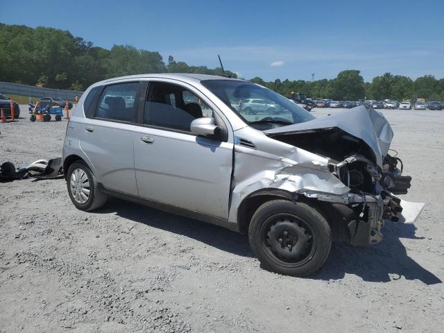 KL1TD6DE3AB128501 - 2010 CHEVROLET AVEO LS Gümüş foto 4
