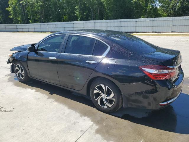 1HGCR2F30HA304517 - 2017 HONDA ACCORD LX BLACK photo 2