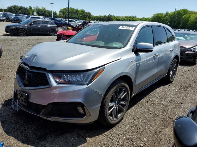 5J8YD4H09KL017949 - 2019 ACURA MDX A-SPEC SILVER photo 1