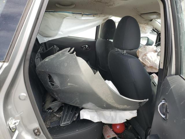 3N1CE2CP0FL412663 - 2015 NISSAN VERSA NOTE S GRAY photo 10