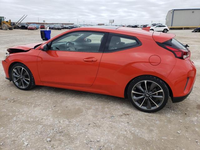 KMHTG6AF6KU003314 - 2019 HYUNDAI VELOSTER BASE ORANGE photo 2