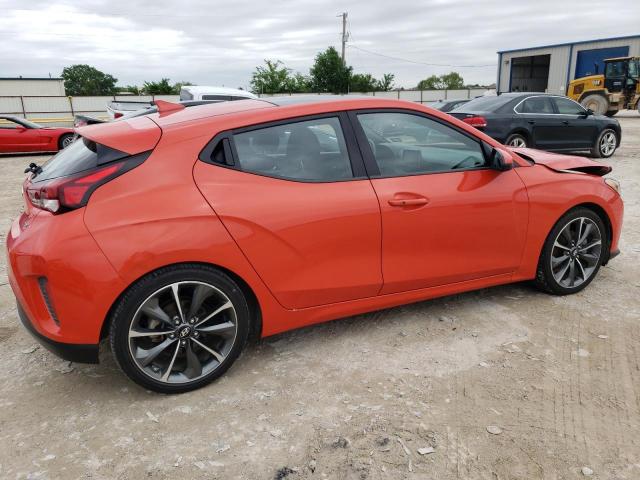 KMHTG6AF6KU003314 - 2019 HYUNDAI VELOSTER BASE ORANGE photo 3