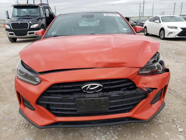 KMHTG6AF6KU003314 - 2019 HYUNDAI VELOSTER BASE ORANGE photo 5