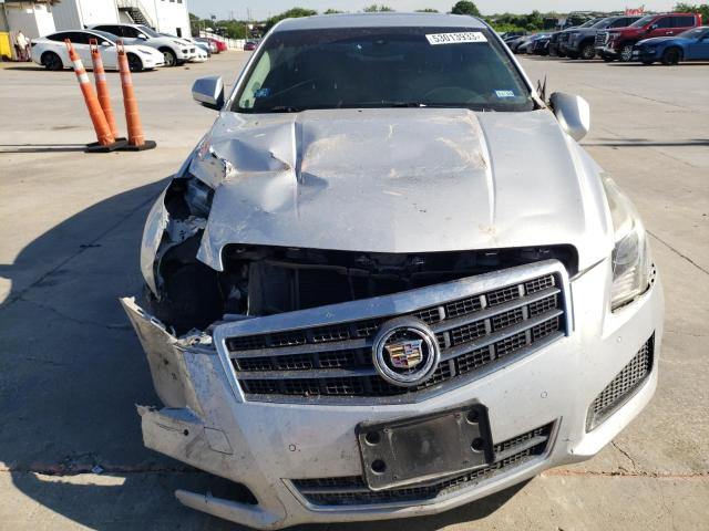 1G6AB5R34E0162071 - 2014 CADILLAC ATS LUXURY SILVER photo 5