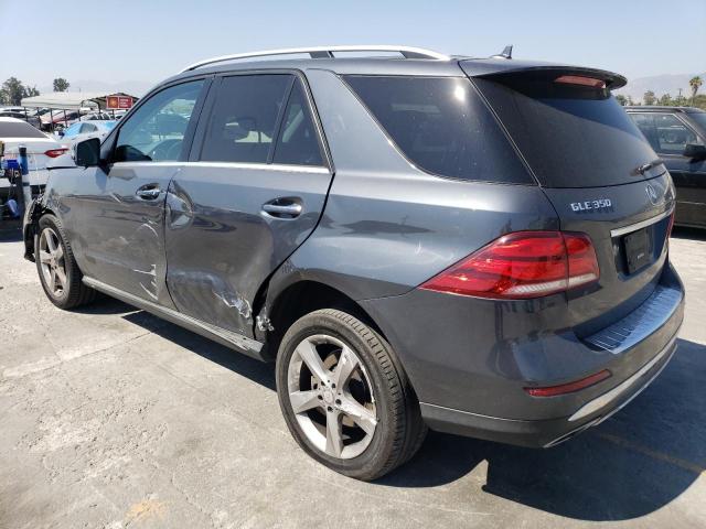 4JGDA5JBXGA708798 - 2016 MERCEDES-BENZ GLE 350 GRAY photo 2