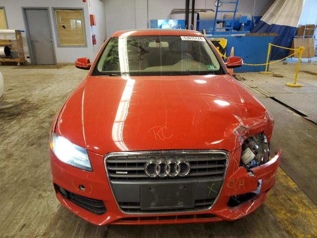 WAUBFAFL8CA116380 - 2012 AUDI A4 PREMIUM RED photo 5