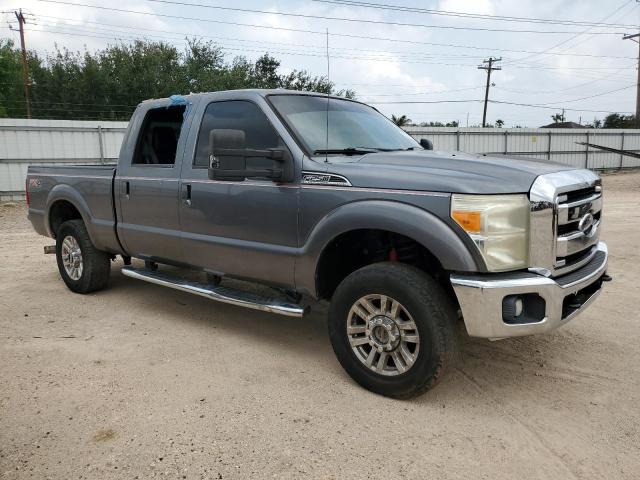 1FT7W2BT1BEC66441 - 2011 FORD F250 SUPER DUTY GRAY photo 4