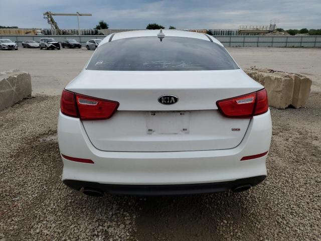 5XXGM4A73EG349889 - 2014 KIA OPTIMA LX WHITE photo 6