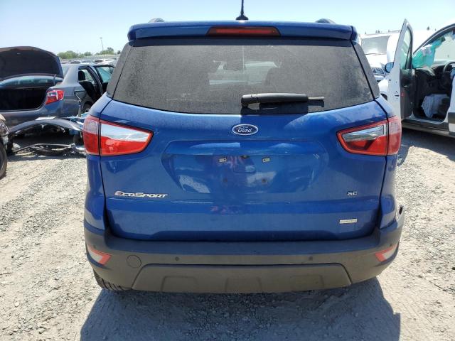 MAJ3P1TE8JC208381 - 2018 FORD ECOSPORT SE BLUE photo 6