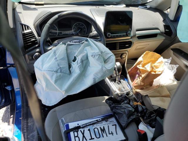 MAJ3P1TE8JC208381 - 2018 FORD ECOSPORT SE BLUE photo 8