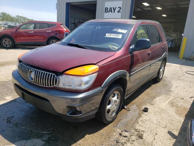 3G5DB03E83S597504 - 2003 BUICK RENDEZVOUS CX MAROON photo 2