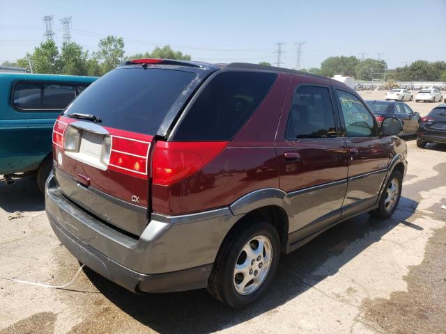 3G5DB03E83S597504 - 2003 BUICK RENDEZVOUS CX MAROON photo 4