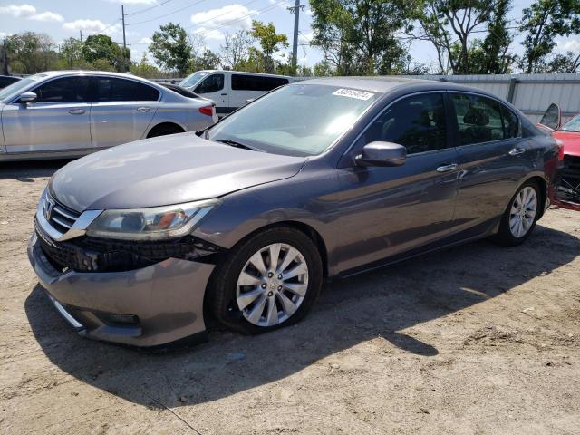 1HGCR2F89EA297008 - 2014 HONDA ACCORD EXL GRAY photo 1