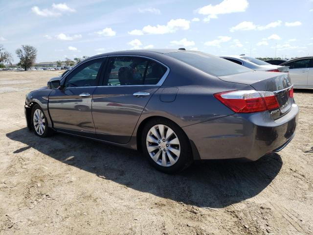 1HGCR2F89EA297008 - 2014 HONDA ACCORD EXL GRAY photo 2