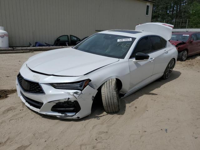 19UUB6F63MA001574 - 2021 ACURA TLX ADVANCE WHITE photo 1